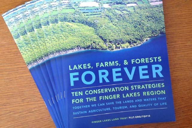 Lakes, Farms, and Forests Forever The Land Trust published a bold new conservation agenda that highlights both the threat of toxic algae and sprawling development on the region s land and water