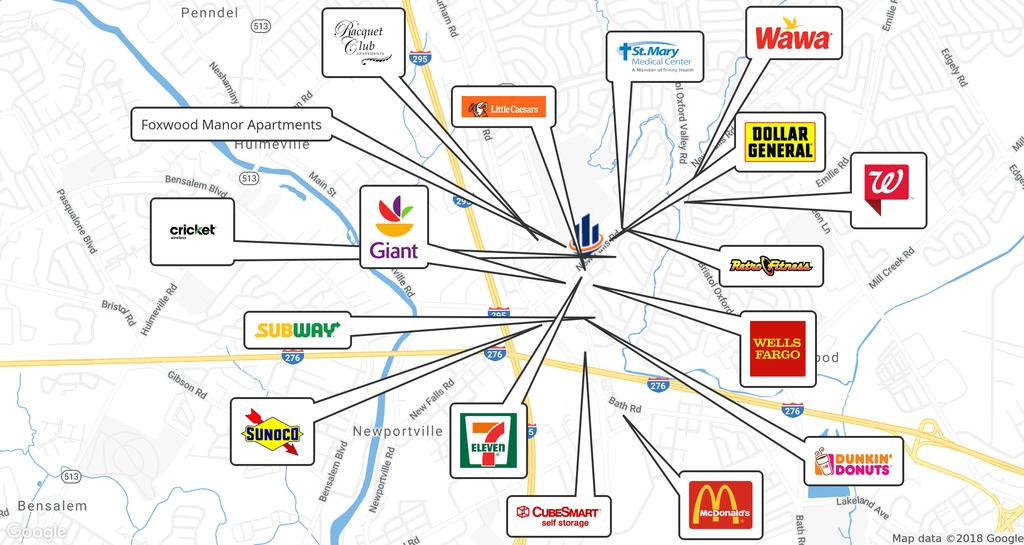 Retailer Map VALUE ADD RETAIL INVESTMENT OPPORTUNITY 4350-4354 NEW
