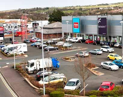 Immediately adjacent to the subject property is Lesley Retail Park with retailers represented including Sports Direct, Poundland and Poundstretcher.