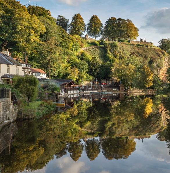 Picturesque and bustling market town. Seconds from the River Nidd and it s cafes and shops.