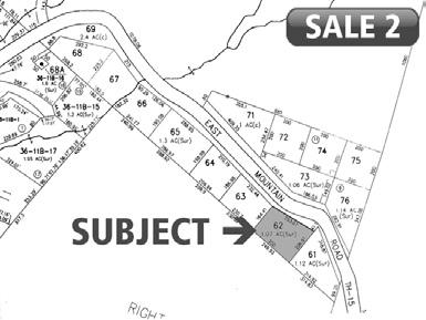 Auction: October 4, 11am ET Auction Location: On-Site Sale 2: Land Parcel Lot 2, East Mountain Road, Killington, VT 1.