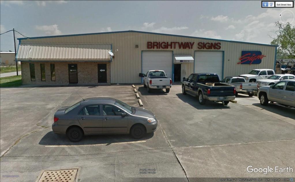 FOR SALE 5677 ARIES COURT HAHNVILLE, LOUISIANA 70057 20,371 SQUARE FEET OFFICE/ WAREHOUSE FORMER SIGN MANUFACTURING