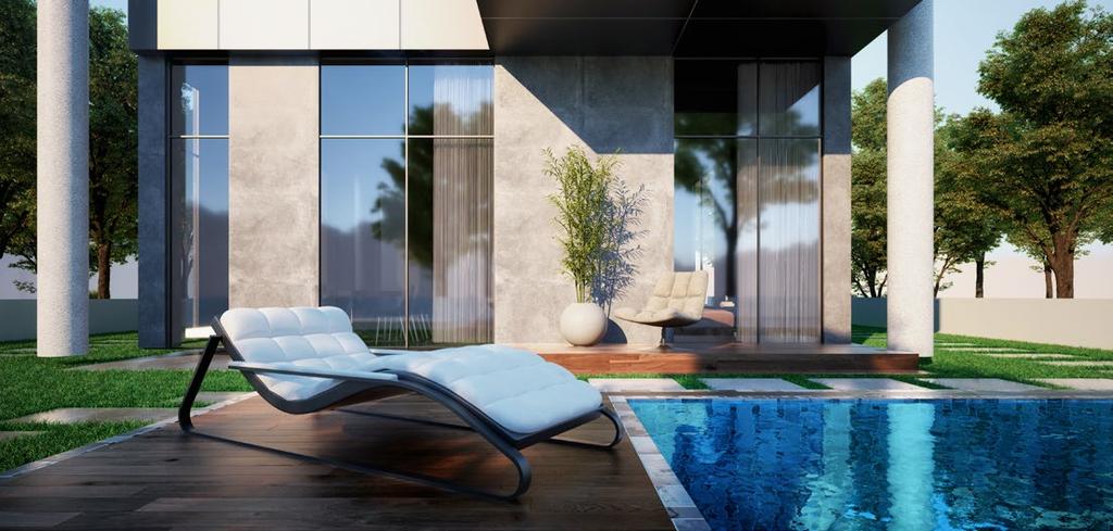 30 THE HEART OF IT ALL PLANNED TO PERFECTION PHASE II Uniquely designed to maximize the impact of a less is more contemporary concept, BLOOMFIELDS offers an array of Luxurious Villas, Twinhouses and