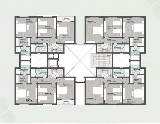 GARDEN DUPLEX Reception 6.50m x 8.65m Maid s Room 2.75m x 2.20m GARDEN DUPLEX Master Bedroom 4.20m x 4.65m Bedroom 2 4.50m x 3.