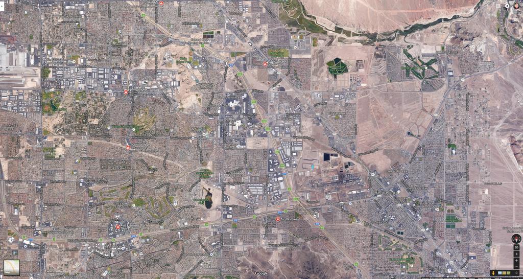 AERIAL MAP UNION VILLAGE MEDICAL CAMPUS GALLERIA MALL SUBJECT *plus over 130 other brand name stores N. W. SUNSET RD. // 37,000 CPD R DE UL BO / Y. HW CP D 09, W. WARM SPRINGS RD.