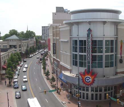 Downtown Silver Spring Driving costs and lost time make outer suburbs less