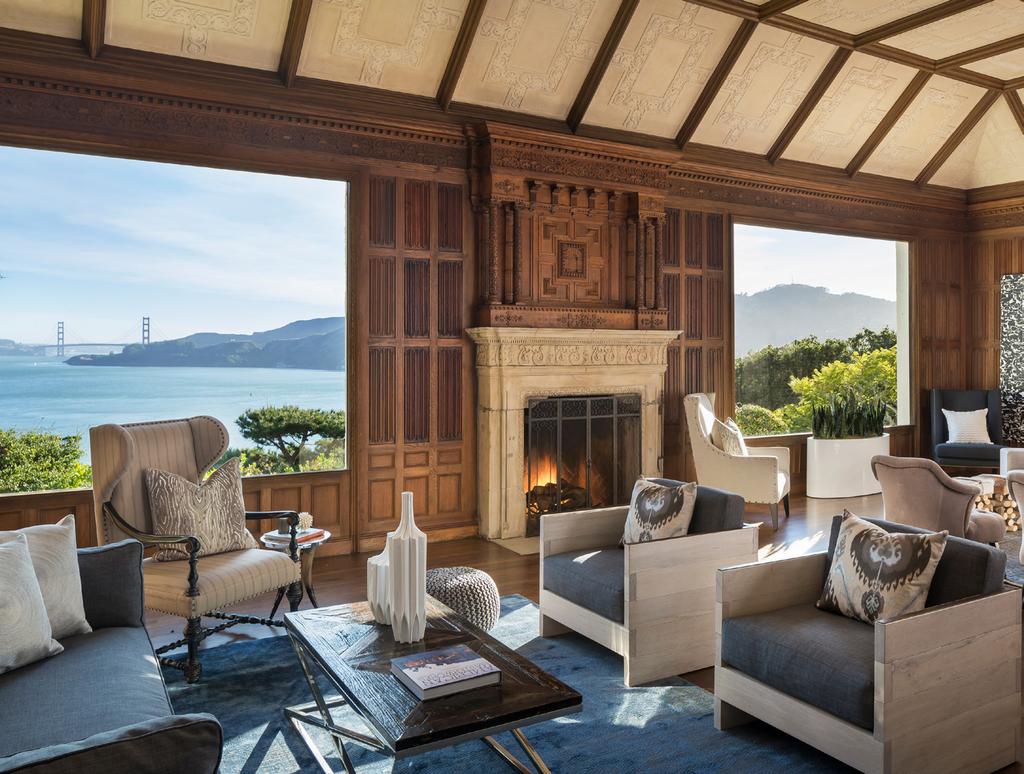 SAN FRANCISCO BROKERAGE $14,460,000 CALIFORNIA, USA Designed in 1928 by architects Julia Morgan and George Kelham, this 8,885 square-foot home boasts exquisite architectural details of European