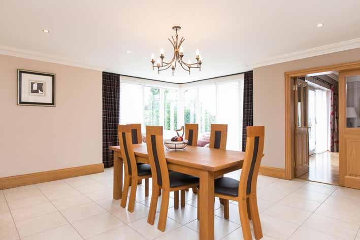 dining or simply to relax in. Tiled floor.