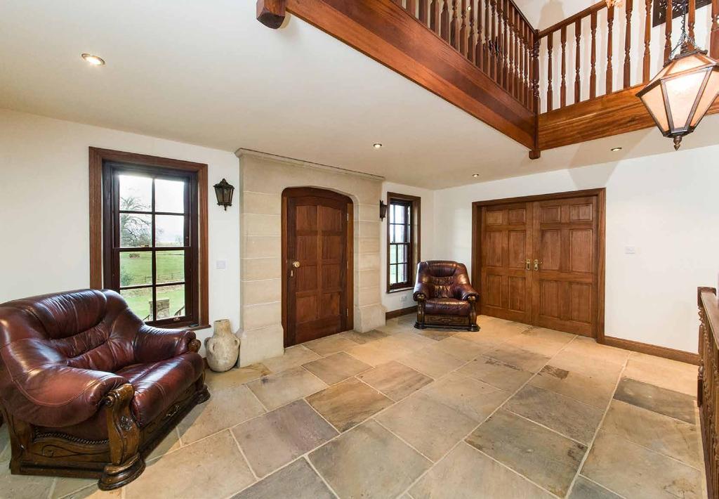 THE PROPERTY The Pastures is an impressive country house built from local Doddington stone, situated in around 4.