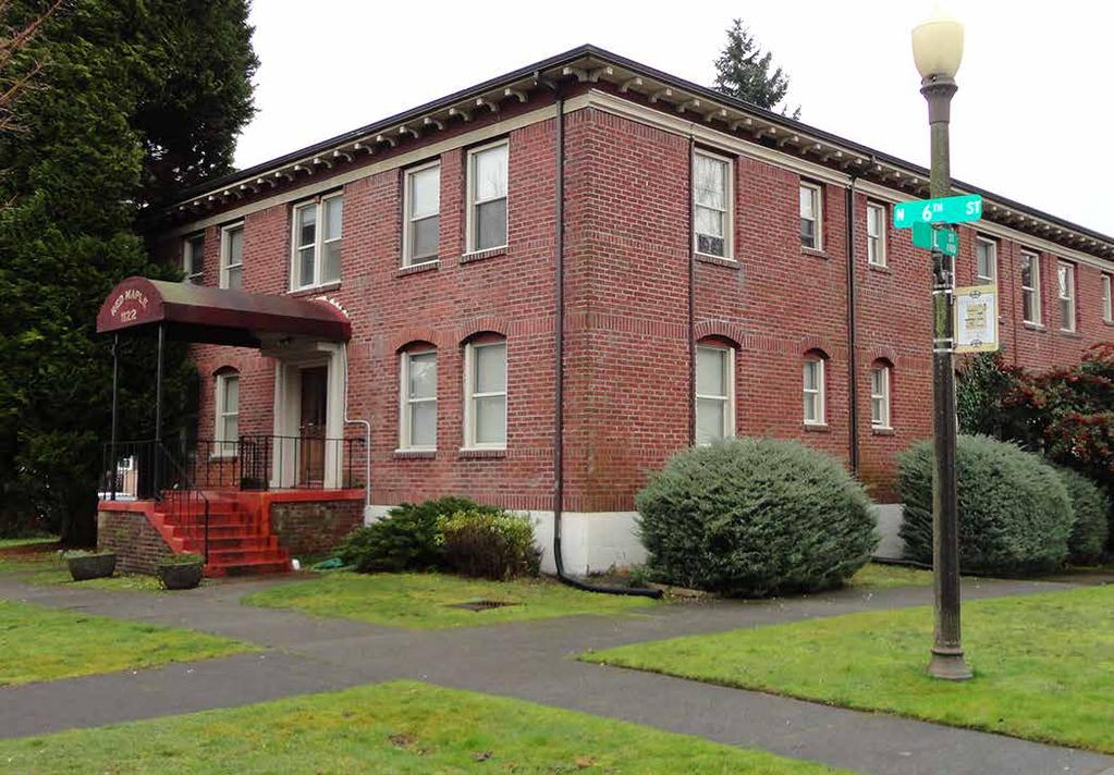 Exclusive Multi-Family Offering $1,825,000-19 Units 1122 North 6th St, Tacoma, WA Exclusively