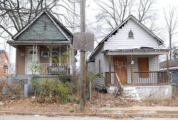 properties Cost of blight to City of Atlanta: up to $6 million per