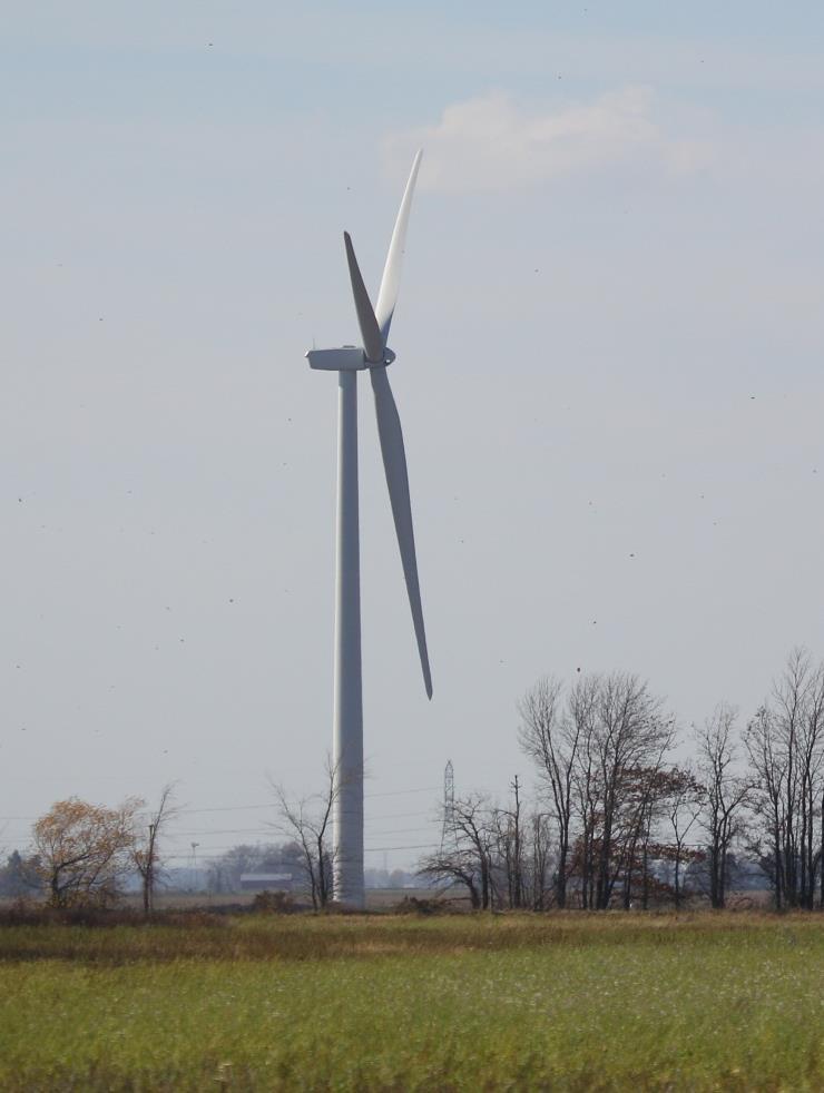 The Tuscola Wind II project has been under development for several years Identify a site Gather wind data The Development Process Meet landowners and local officials Determine Point of