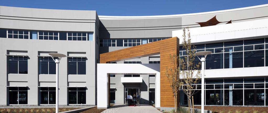 PROJECT OVERVIEW 376,664 square foot Class A office/r&d campus consists of two 3-story steel