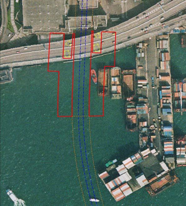 Freight Pier 5. Reinstatement of Existing Freight Pier Hung Hom Station Reclamation Existing freight pier will be reinstated.