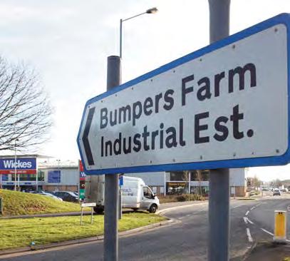for many years; The industrial/warehouse market place in Chippenham and Bumpers Farm has been an active and remains