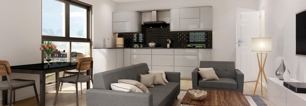 Each apartment comes with a quality specification including branded sanitary ware and fitted kitchens. Apartments benefit from secure car parking space in a gated courtyard.