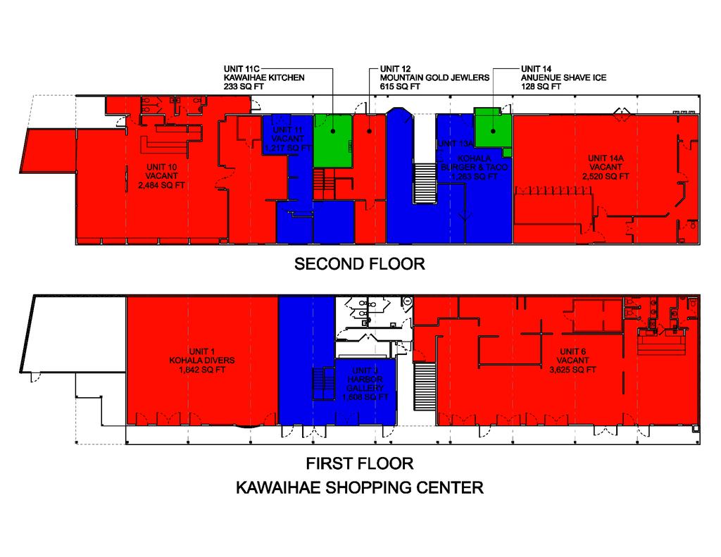 Floor Plans - 1st & 2nd Floors