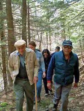 Jim Kersting past Land Trust president, long-time volunteer, and easement donor at the