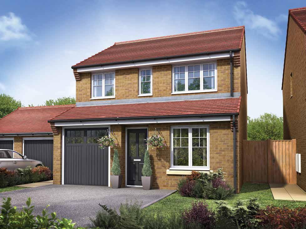 Rose cottage farm The Aldenham 3 bedroom home The Aldenham is a traditional 3 bedroom house with an integral garage, which would suit couples or families The entrance hallway leads to a fitted