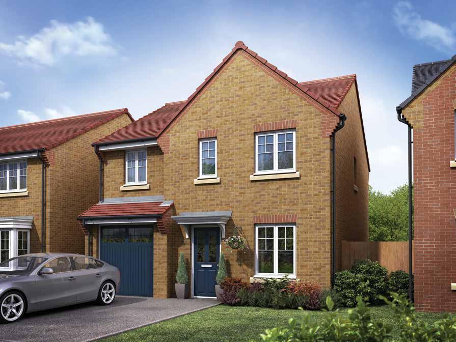 Rose cottage farm The Bradenham The Bradenham is a 4 bedroom house with integral garage which offers plenty of space for growing families.