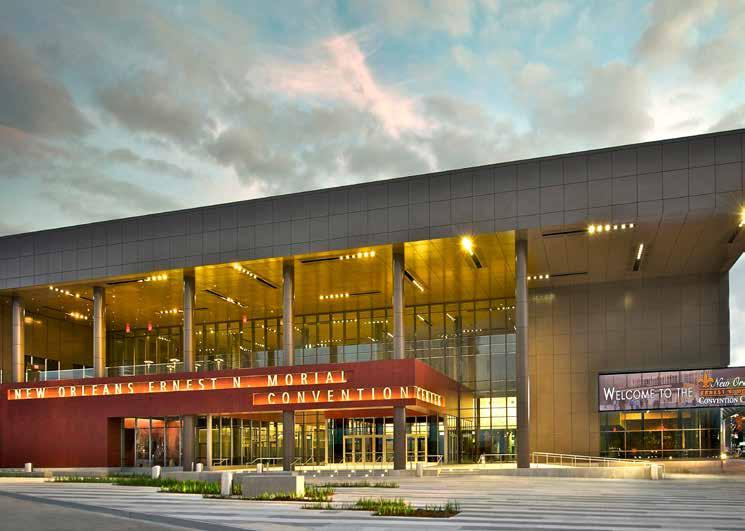 NEW ORLEANS CONVENTION CENTER NEW BALLROOM New Orleans, Louisiana architect of record: MA