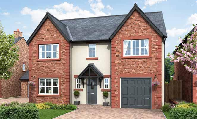 THEHampton THEBalmoral 5-bedroom, detached house with integral double garage 1,779 sq ft (approx) 4-bedroom, detached house with