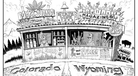 Welcome to the neighborhood Marijuana is still illegal! Conflict between Federal and State drug law? Federal law wins.