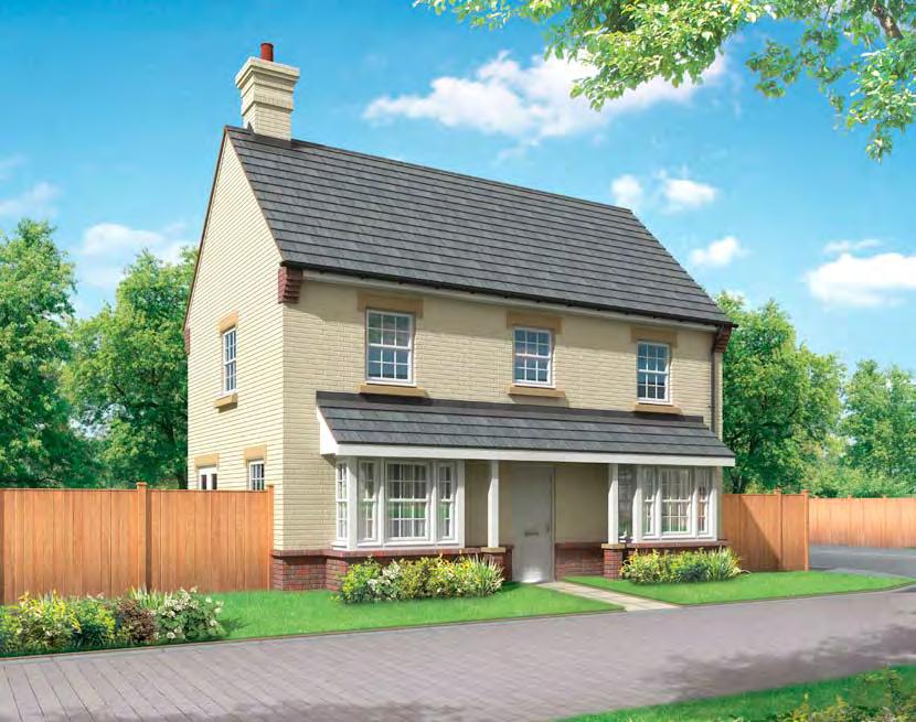 Kinsley Key features Dining room with bay window Spacious living room with French doors to rear garden and bay window Downstairs cloakroom En-suite to bedroom 1 Family bathroom 3 bedroom home The