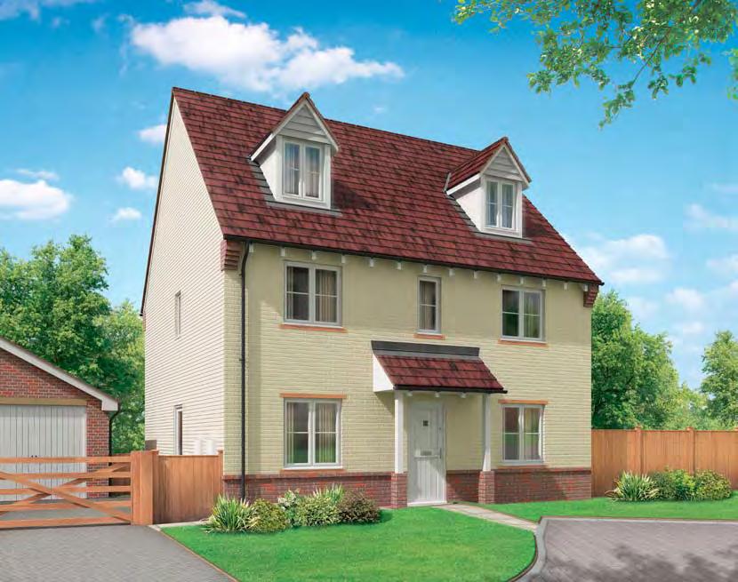 Thame Key features Kitchen/breakfast area with French doors to rear garden Spacious living room with French doors to rear garden Separate study Separate dining room En-suite to bedroom 1 with