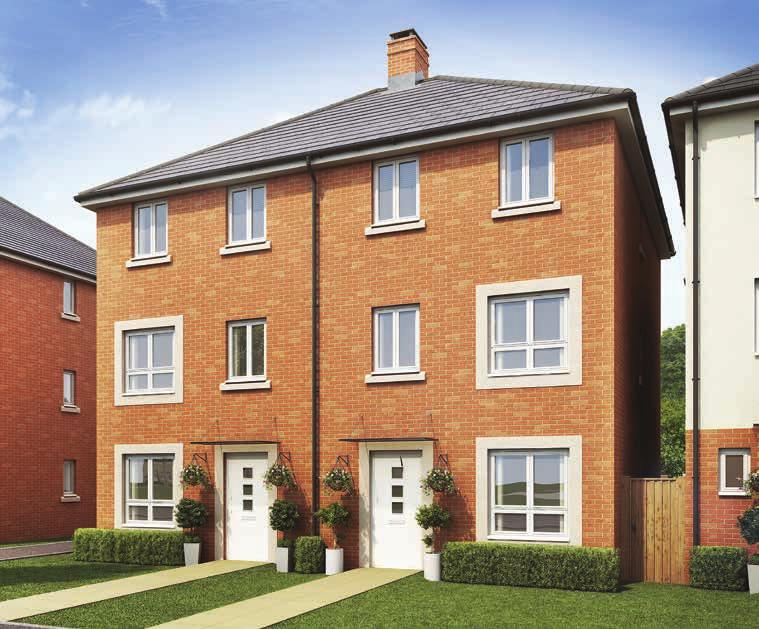 THE SCHOLAR S CHASE COLLECTION The Belbury 4 Bedroom home A three storey layout provides the 4 bedroom Belbury with the flexible lifestyle options required by many modern families.
