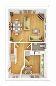 Ground Floor Kitchen 3.43m 3.25m* 11'3" 10'8"* Living/Dining Area 4.88m 4.20m 16'0" 13'10" First Floor Bedroom 2 3.