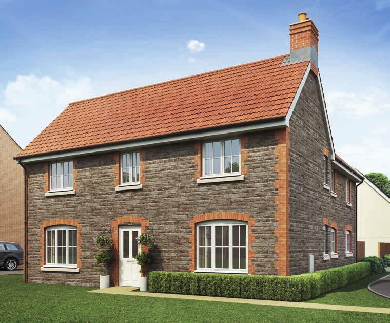 THE SCHOLAR S CHASE COLLECTION The Langdale 4 Bedroom home The 4 bedroom Langdale is an L-shaped 2 storey home, designed to offer extra space for growing families.
