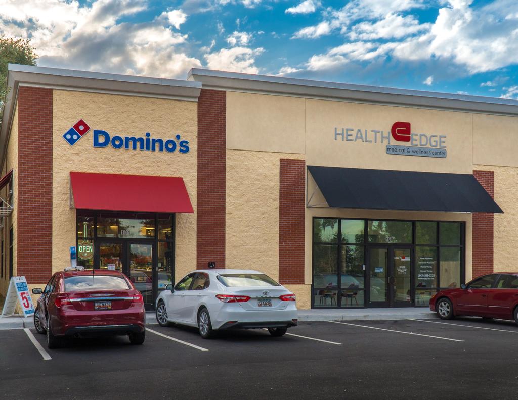INVESTMENT HIGHLIGHTS High profile new construction two tenant building in the Centre Pointe development of North Charleston Centre Pointe is a first class regional retail destination anchored by
