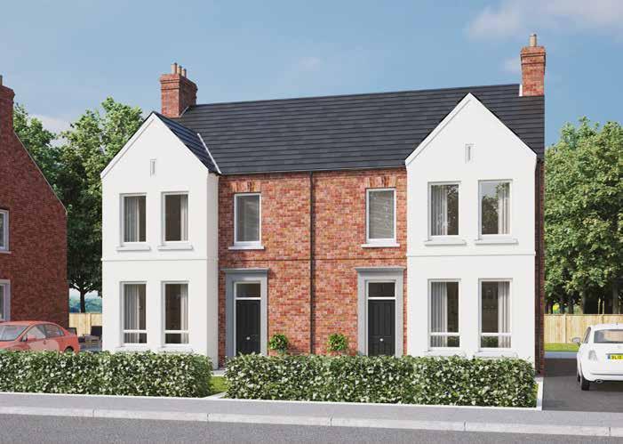 13 The Sutton - Three Bedroom Semi-Detached House Plots: 1, 2, 5*, 6*, 7, 8, 11, 12,13, 14, 15, 16, 17, 18, 21, 22 1120 Sq Ft * Please note site 5&6 are being built with Sunrooms