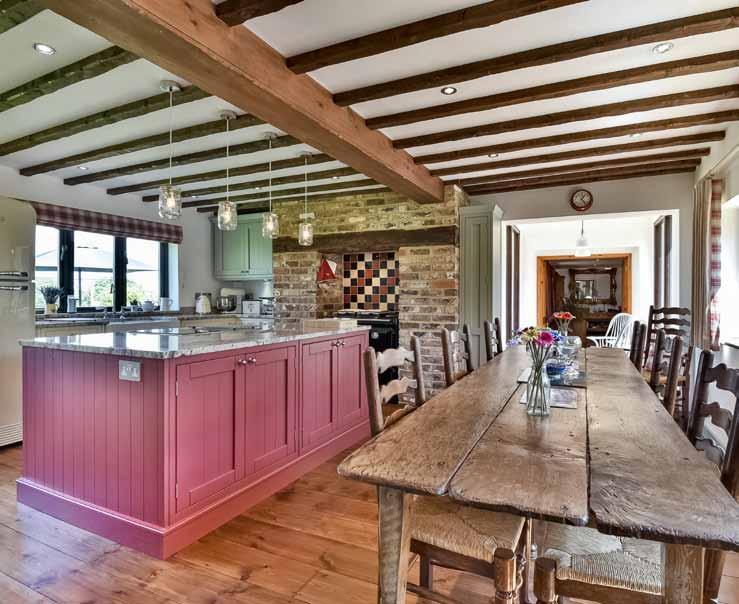 Knoll Barn A superb detached converted barn on the edge of the sought after village of Rotherfield with attractive views over countryside and gardens and grounds of approximately 2 acres Front Entry