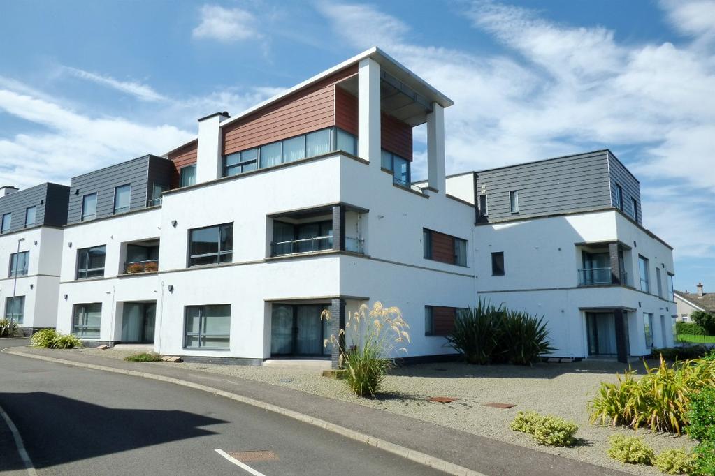 For Sale Apartment 18 The Whins, Dhu Varren, Portrush, BT56 8FG Offers Over 165,000 Property Overview - First Floor Apartment with lift - 2 Bedrooms, 1 Reception Room - Gas fired central heating -