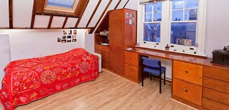 All year round and after arrival between 12.00pm and 10.00pm. Check out by 10.00am. There are 3 studios, 11 single rooms, 4 of which are en-suite.