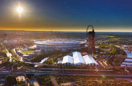 The Olympic Stadium at Queen Elizabeth Olympic Park now hosts legendary London