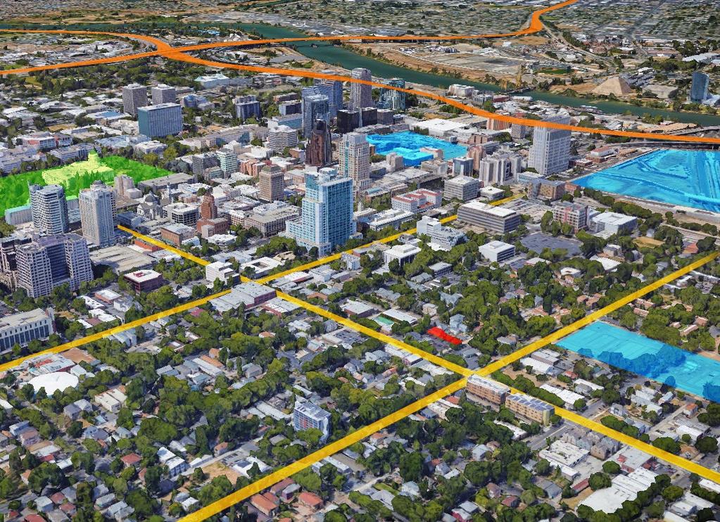 3 4 PROPERTY LOCATION TAKE ADVANTAGE OF SACRAMENTO S BURGEONING DOWNTOWN MARKET Downtown Sacramento is emerging as the vibrant cultural, entertainment, business and residential destination for the