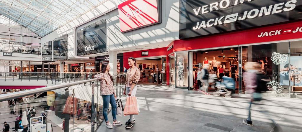MYYRMANNI Regional/local shopping centre upgraded recently with a tenant mix geared towards grocery, daily fashion, restaurants and services directly connected to train and bus Health and beauty