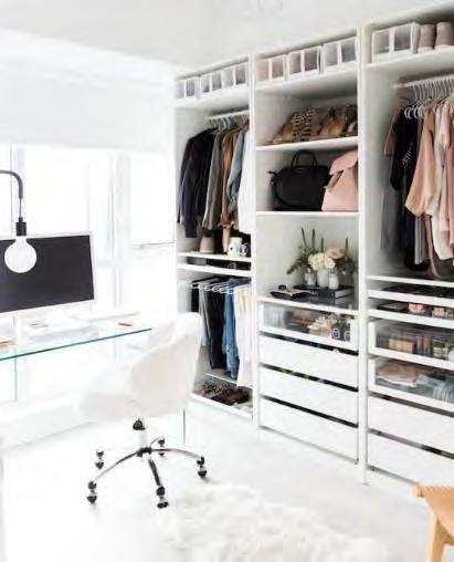 Organization Use closet organizers For every