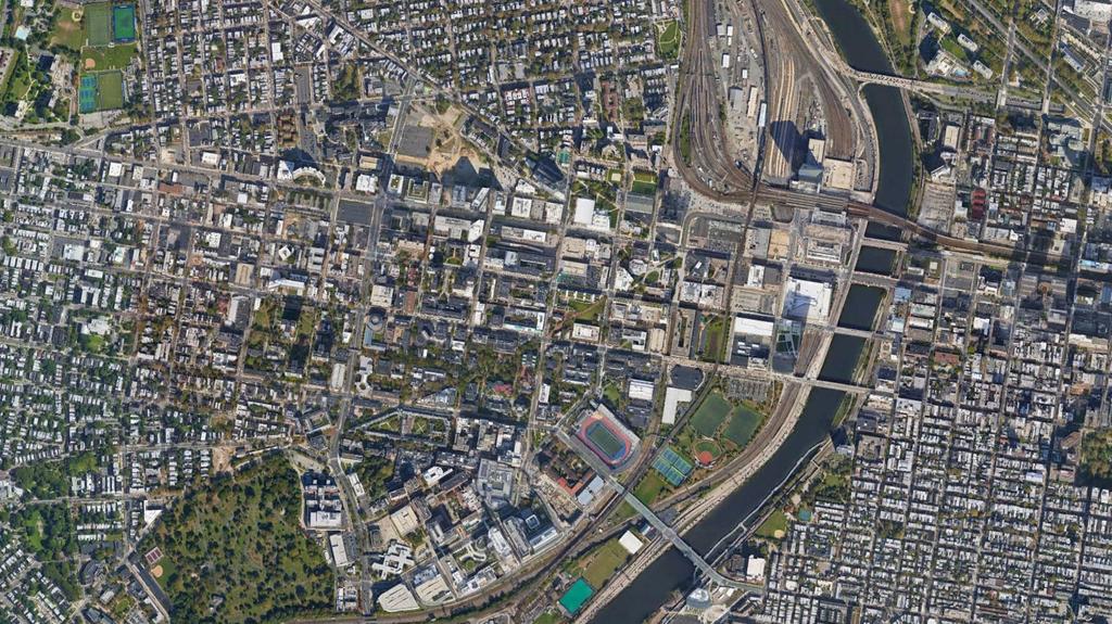 Aerial SPRING GARDEN DISTANCE FROM THE LINK miles to Drexel.2 to Penn.5 to World Cafe Live.7 to 30 th St Station.8 to Presbyterian Hospital.