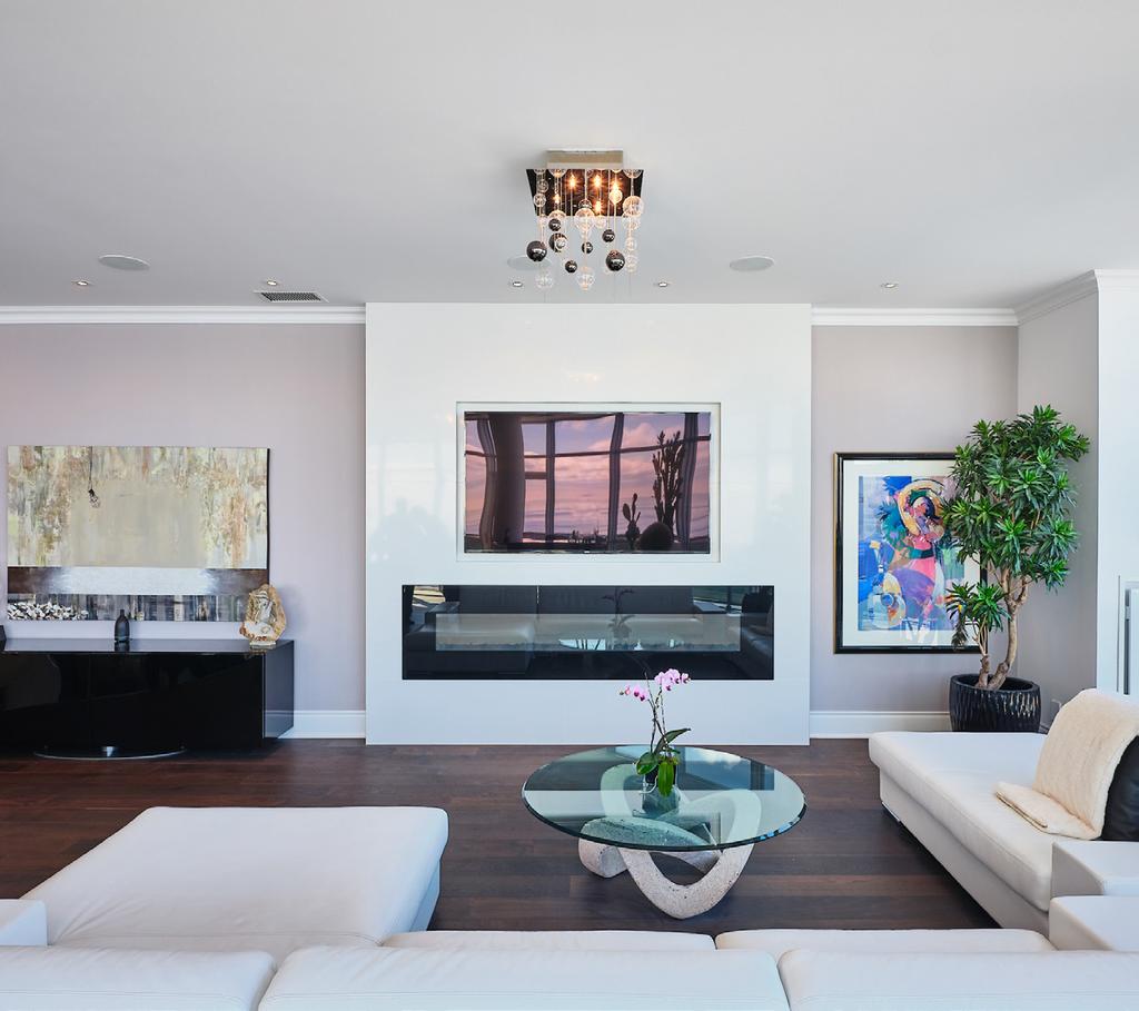 square feet of luxury living space, 3-bedrooms, soaring 10-foot ceilings,