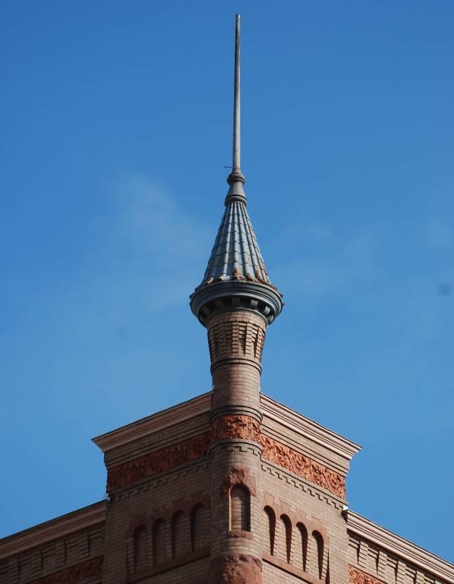 Page 14 Photographs: views of finial