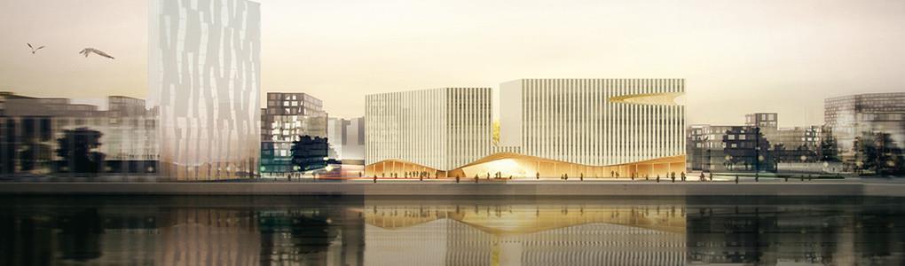 8 City of Helsinki as a Platform for Wood Construction Development K. Kuisma Figure 3: Wood City will be Finland s largest wooden quarter. Picture: Wood City/SRV Group 5.3. Public building projects of the City The Central Library is under construction and will be opened in 2018.