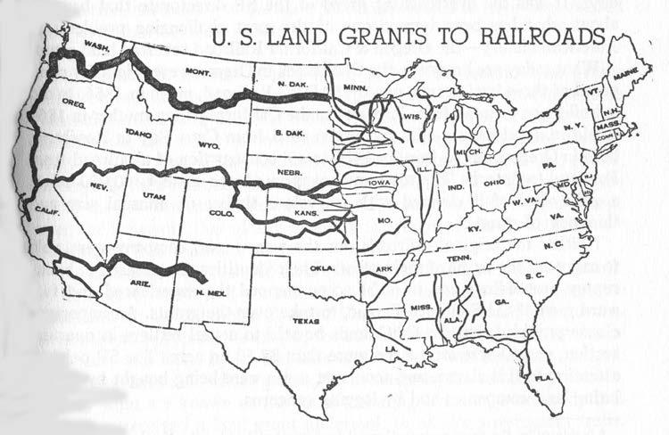 Federal land and mineral rights created a