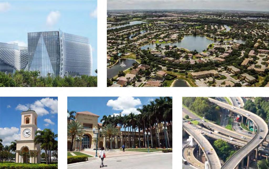 FBI New Headquarters in Miramar Opening 2,500 new residential units with 7,500 consumers by 2016 Future Pembroke City Center by Turnberry, 1 mile from Mirabella Miramar Town Center, Hub of
