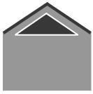 Roofing including roof space Repair category: 2 Asbestos slate to single storey rear section is weathered in appearance with a number of slates curling at the corners.