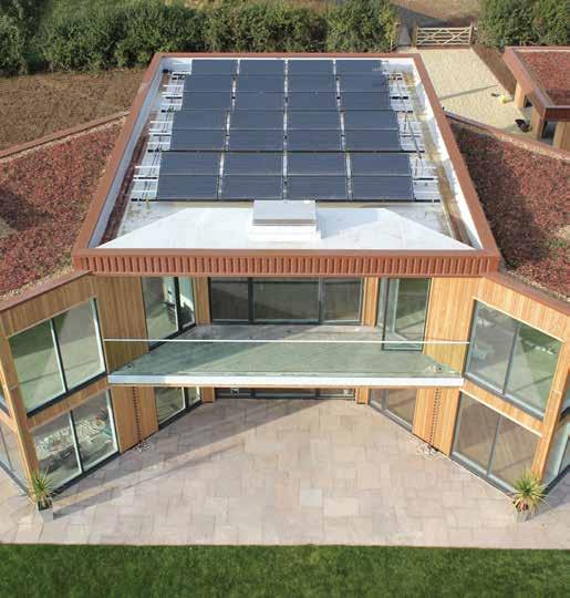 The Solar House Great Glen Leicester Winner Project team Caplin Homes Ltd John Cotterill Sustainable Architecture Stackley