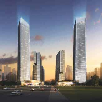 Construction of the six residential towers in Phase 1A, with over 1.1 million square feet of gross floor area will be completed by the end of this year and almost all standard units have been sold.